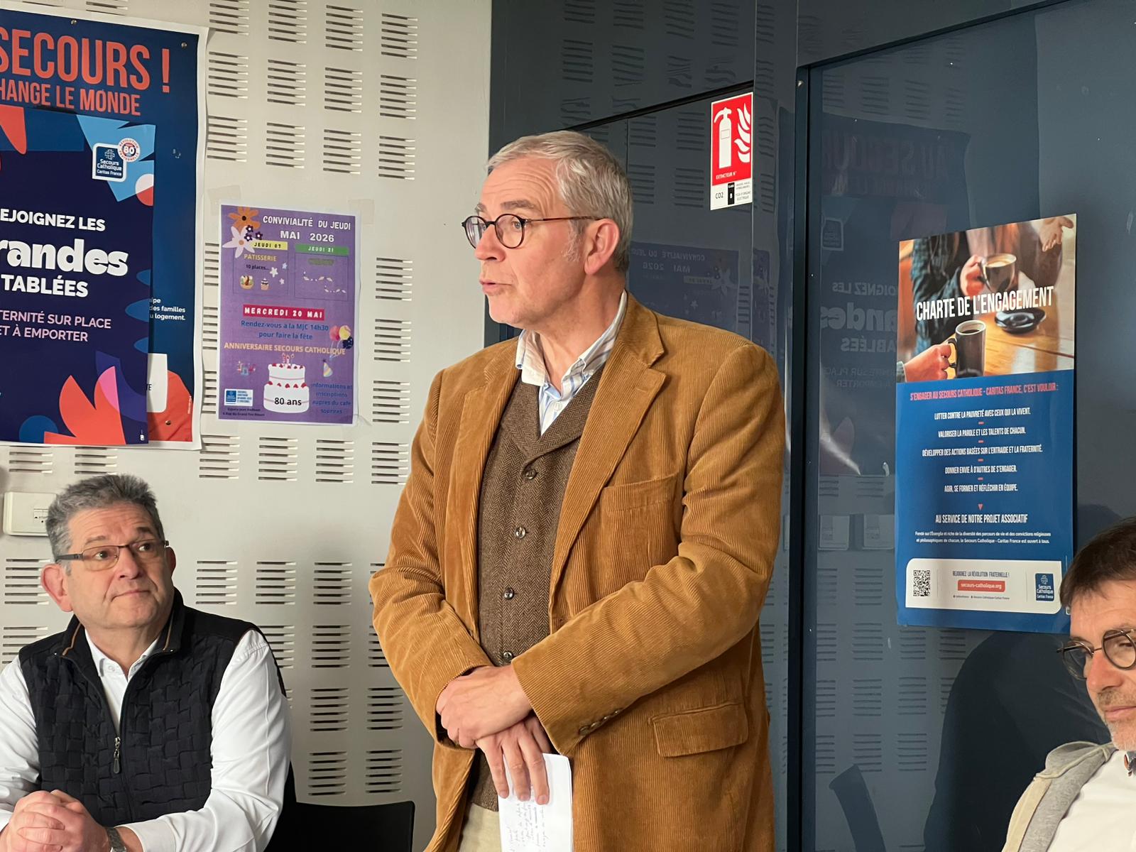Christian CHUPIN, vice président du diocèse de Rouen 