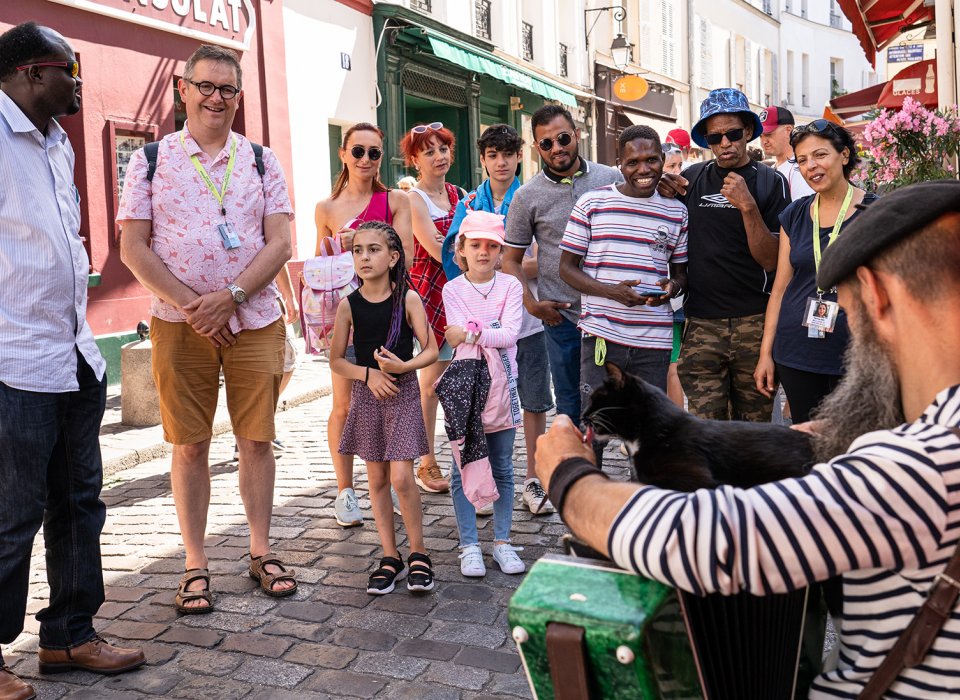 groupe du Havre à Montmartre