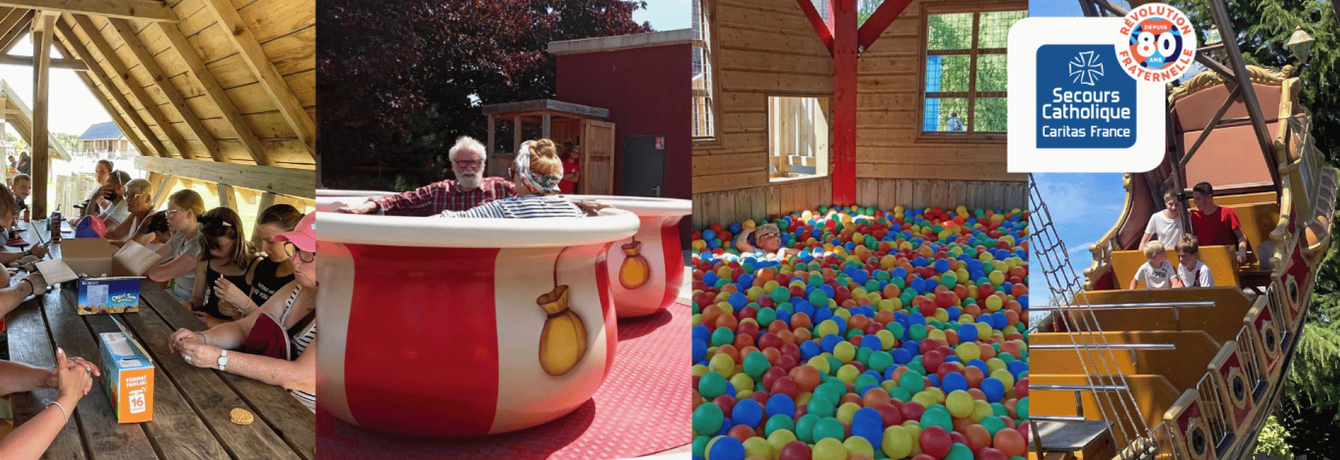 Collage des photos de la sortie 